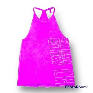 •VS PINK “Stay Lit” tank